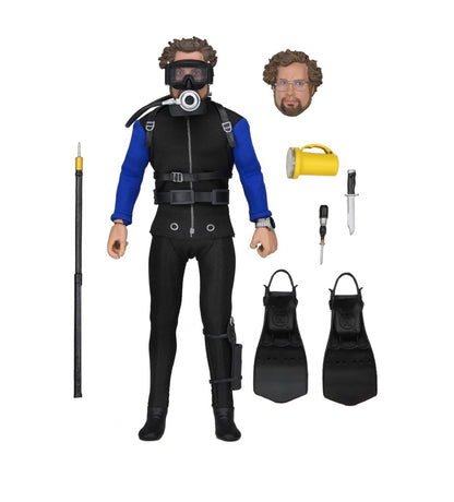 JAWS MATT HOOPER (SHARK CAGE) 8 INCH CLOTHED ACTION FIGURE