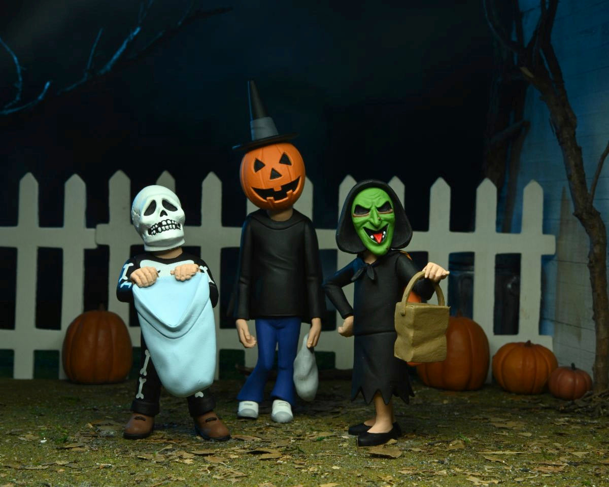 HALLOWEEN 3 SEASON OF THE WITCH TOONY TERRORS TRICK OR TREATERS 6 INCH SCALE ACTION FIGURE 3-PACK (MYERS)