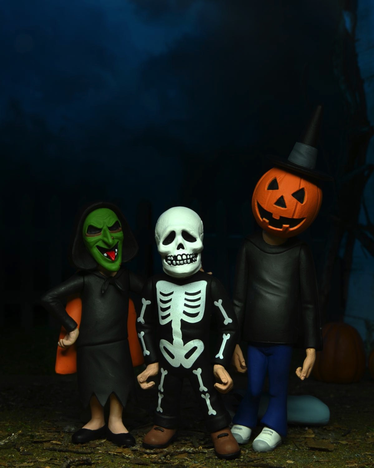 HALLOWEEN 3 SEASON OF THE WITCH TOONY TERRORS TRICK OR TREATERS 6 INCH SCALE ACTION FIGURE 3-PACK (MYERS)