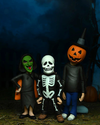 HALLOWEEN 3 SEASON OF THE WITCH TOONY TERRORS TRICK OR TREATERS 6 INCH SCALE ACTION FIGURE 3-PACK (MYERS)