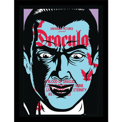 Dracula (Vintage) Art Print - FRAMED