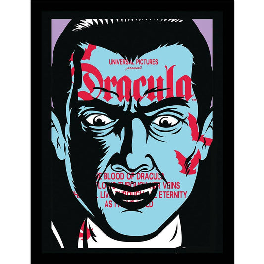 Dracula (Vintage) Art Print - FRAMED