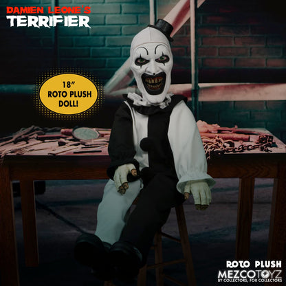 TERRIFIER ART THE CLOWN MDS 18 INCH ROTO PLUSH