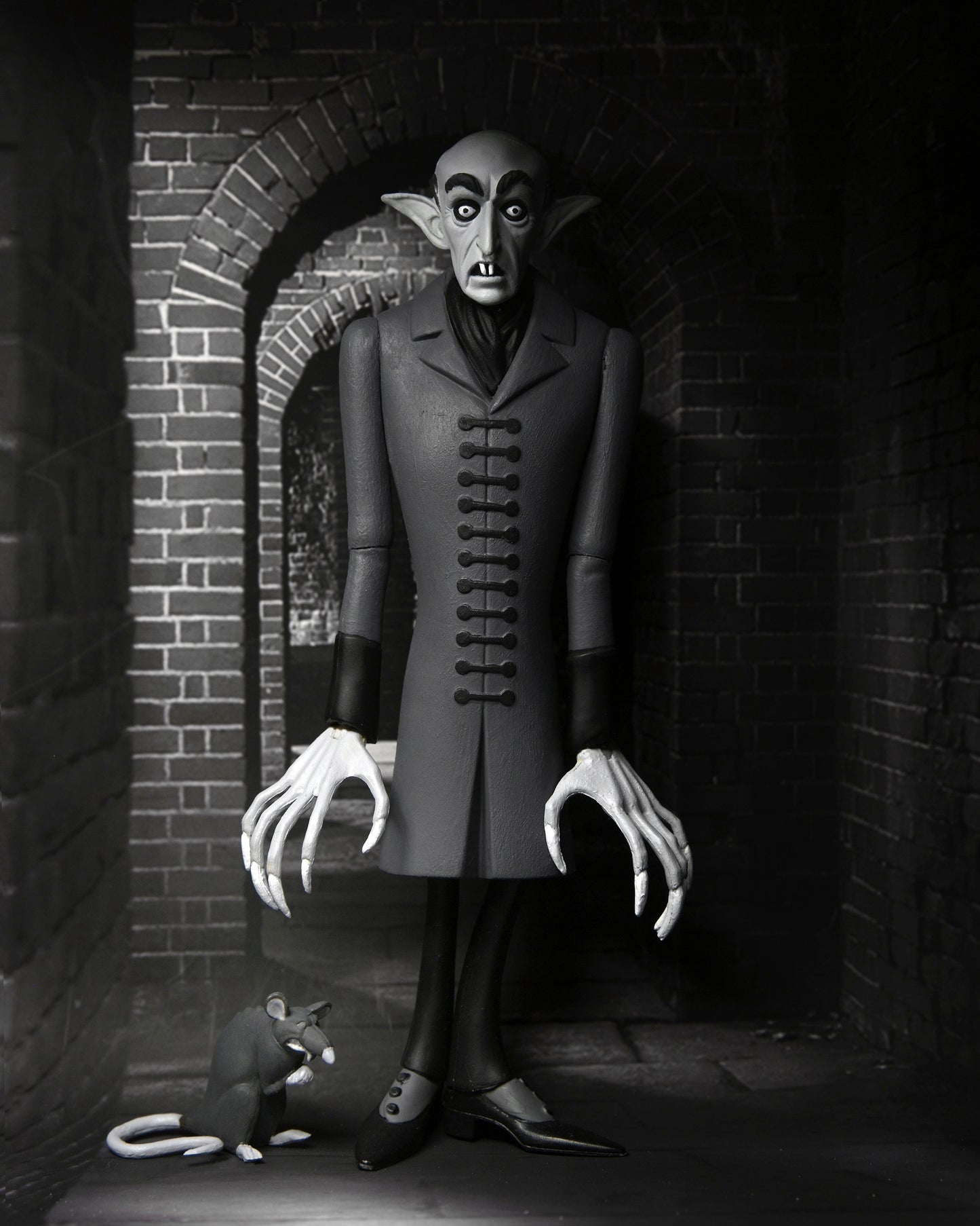NOSFERATU COUNT ORLOK SILVER SCREEN EDITION TOONY TERRORS 6 INCH SCALE ACTION FIGURE
