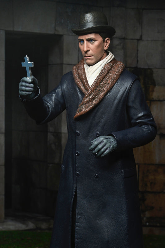 HAMMER HORROR - HORROR OF DRACULA (1958) VAN HELSING ULTIMATE 7 INCH SCALE ACTION FIGURE