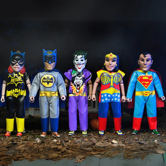 BEN COOPER COSTUME SERIES 5 - SET OF 5 DC FIGURES - 6 INCH CLOTHED FIGURES