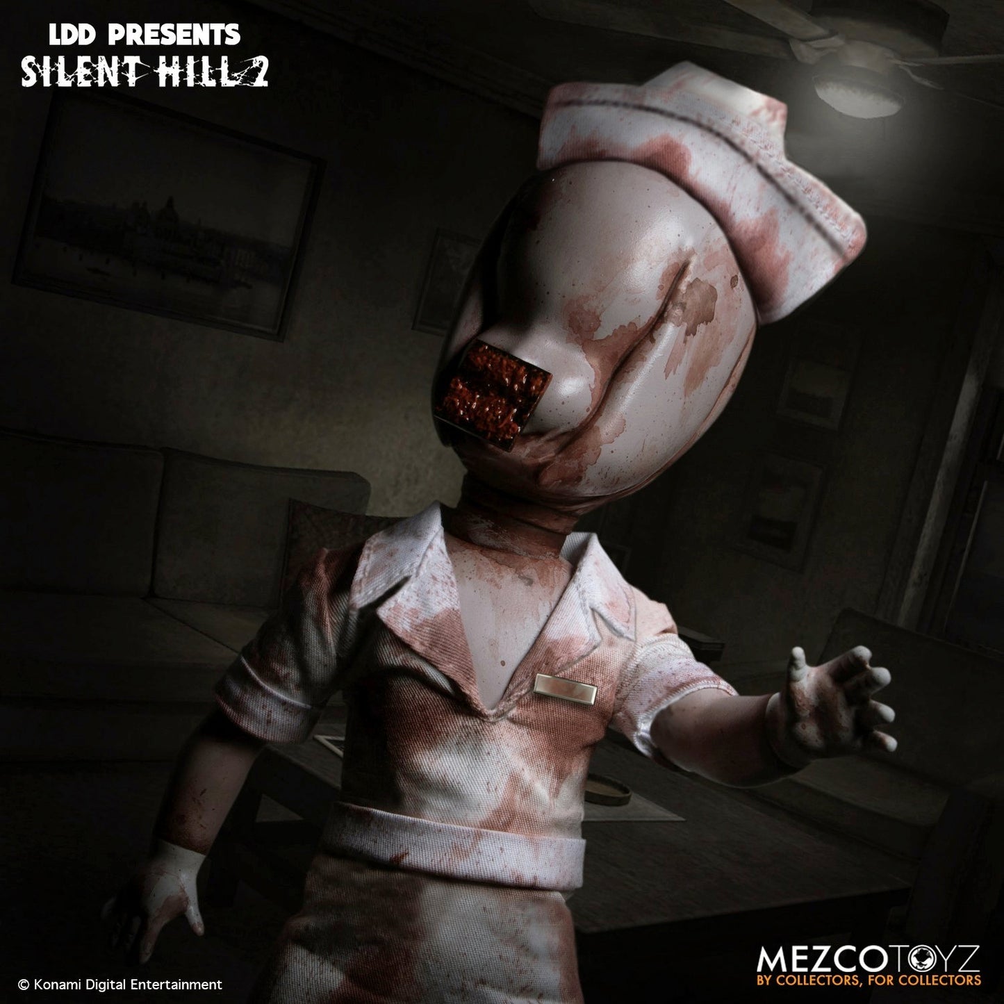 LIVING DEAD DOLLS PRESENTS SILENT HILL 2 BUBBLE HEAD NURSE LDD