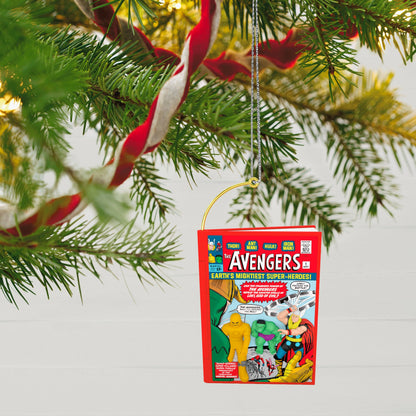 MARVEL Hanging Ornament Classic Avengers Comic Book Design