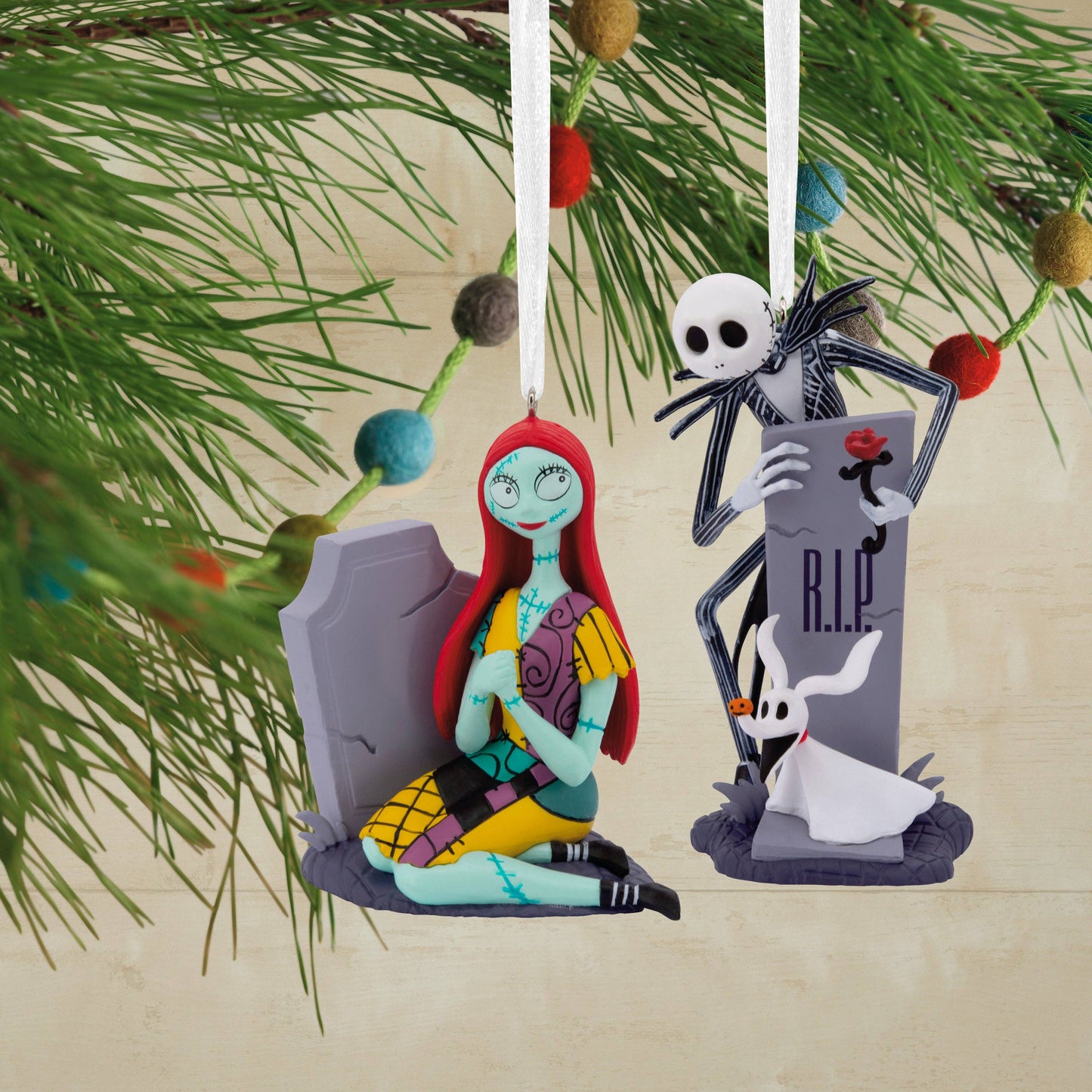 Sm Disney The Nightmare Before Christmas Ornaments Set Of 2