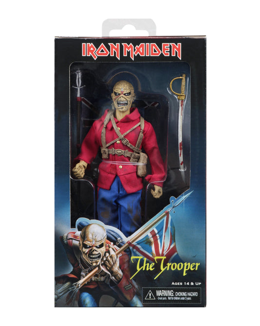 IRON MAIDEN EDDIE TROOPER 8 INCH CLOTHED ACTION FIGURE