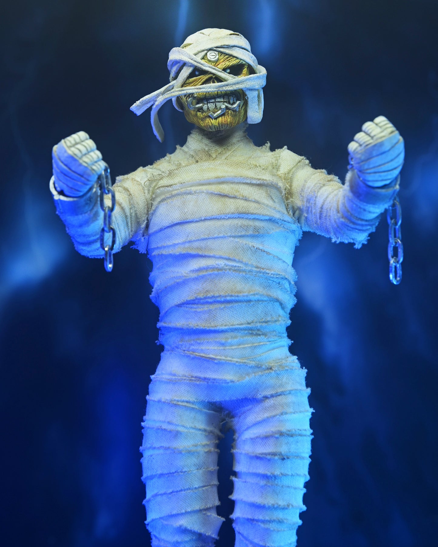 IRON MAIDEN EDDIE "MUMMY" 8 INCH CLOTHED ACTION FIGURE