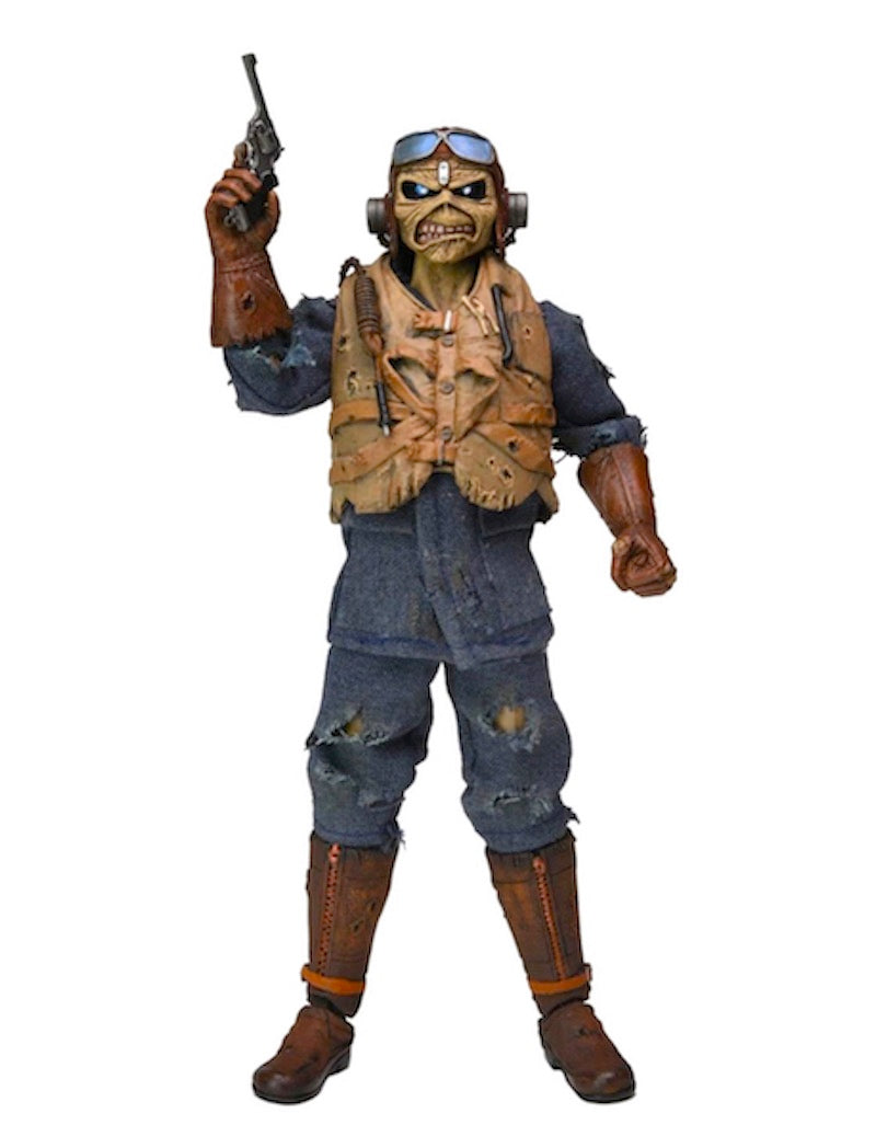 IRON MAIDEN EDDIE "ACES HIGH" 8 INCH CLOTHED ACTION FIGURE