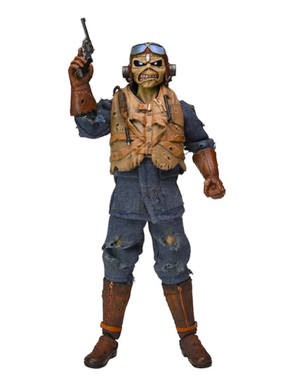 IRON MAIDEN EDDIE "ACES HIGH" 8 INCH CLOTHED ACTION FIGURE