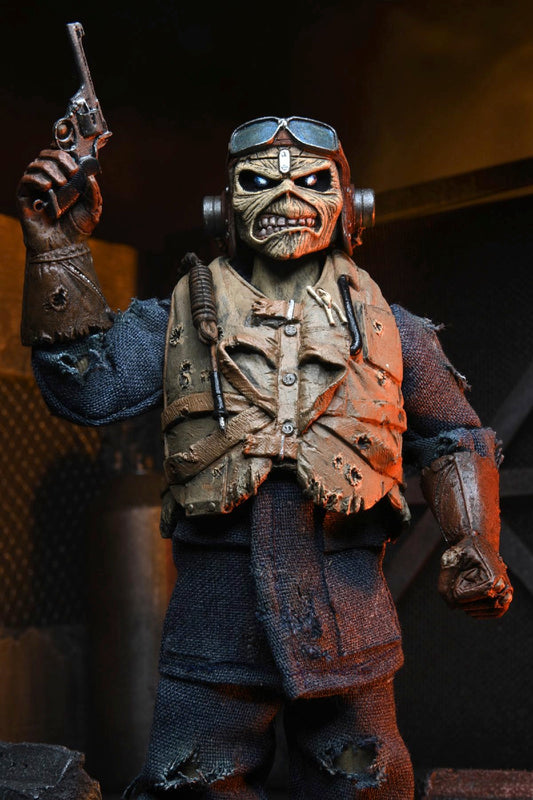 IRON MAIDEN EDDIE "ACES HIGH" 8 INCH CLOTHED ACTION FIGURE