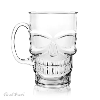 Final Touch Skull Beer Glass