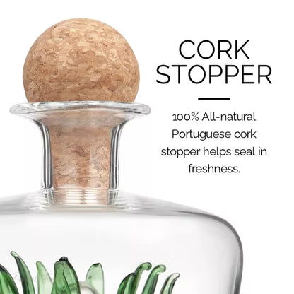 Final Touch Tequila Decanter - Agave Plant