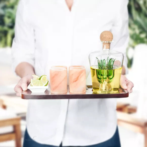 Final Touch Tequila Decanter - Agave Plant