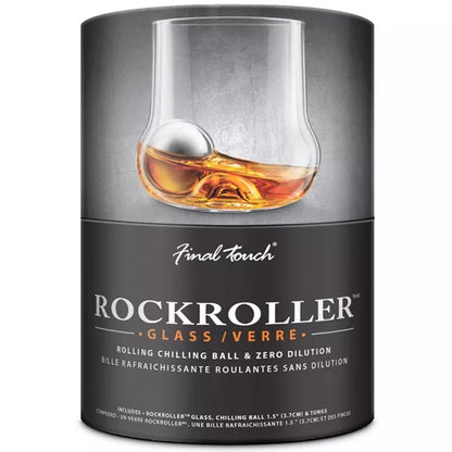Final Touch Rock Roller Whiskey Glass