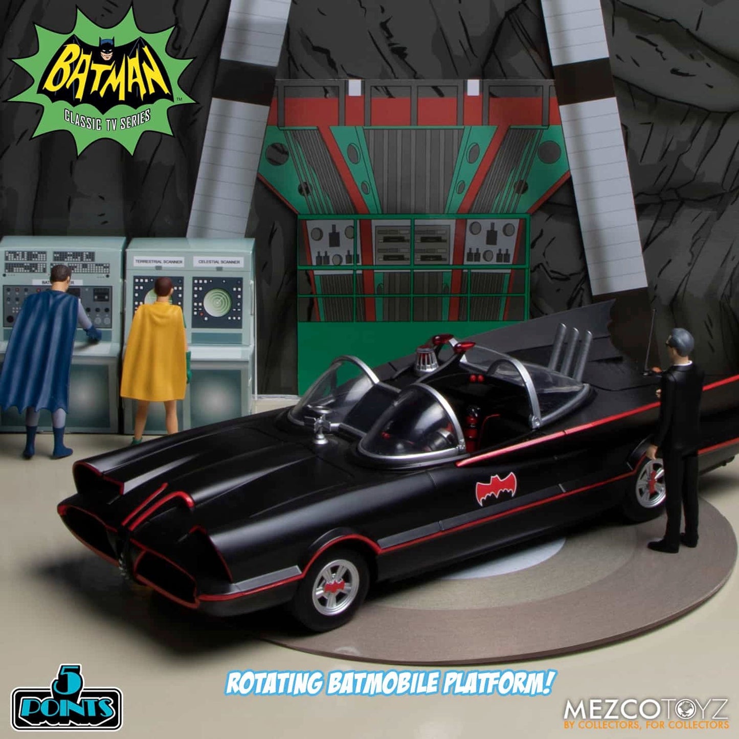 BATMAN (1966) 5 POINTS 7 FIGURES DELUXE BOXED SET