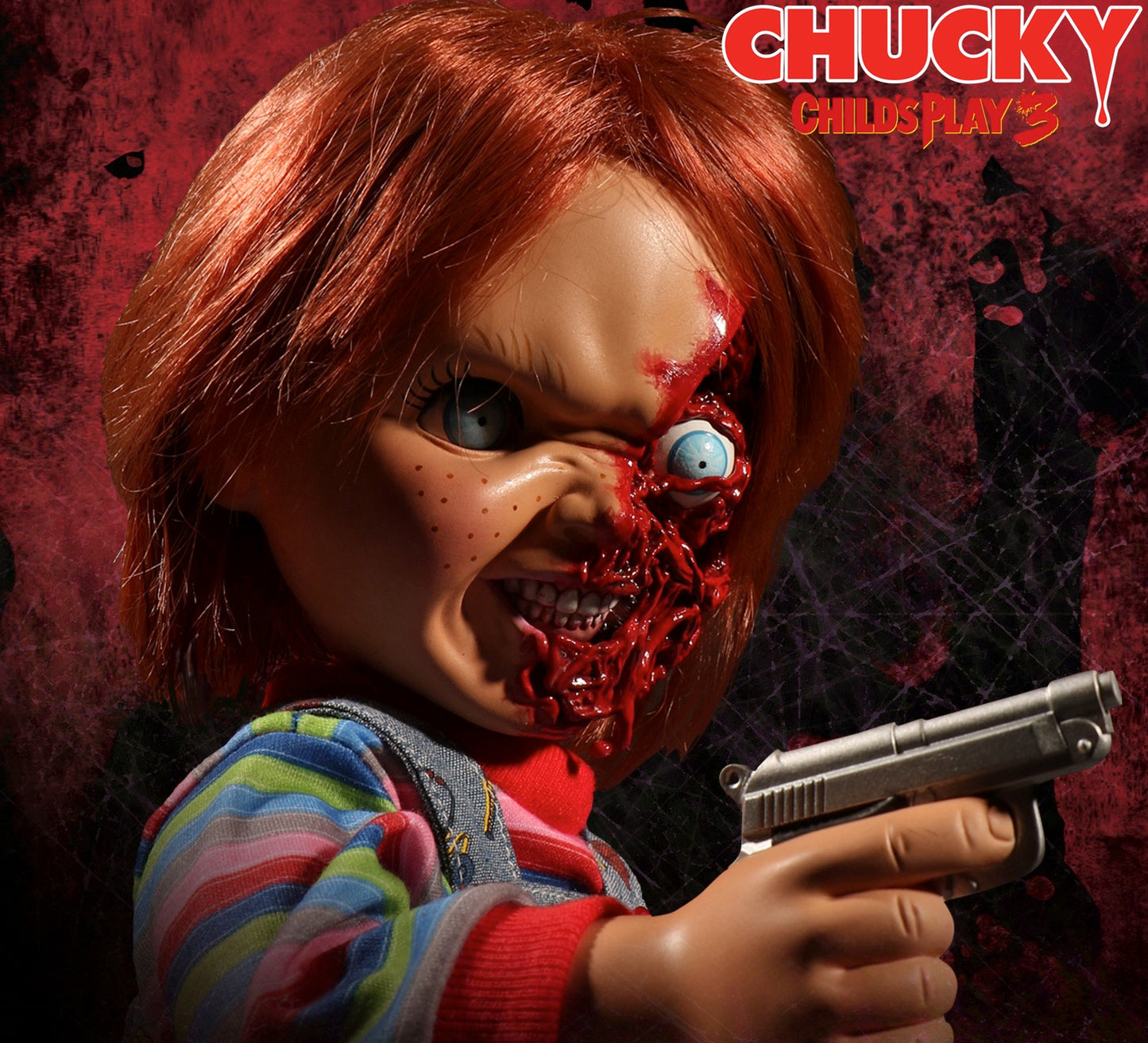 CHUCKY "PIZZA FACE" 15 INCH MDS MEGA SCALE FIGURE WITH SOUND - STAR IMAGES UK EXCLUSIVE
