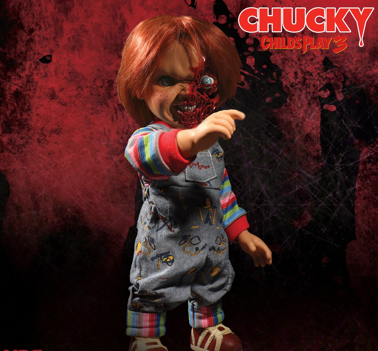 CHUCKY "PIZZA FACE" 15 INCH MDS MEGA SCALE FIGURE WITH SOUND - STAR IMAGES UK EXCLUSIVE