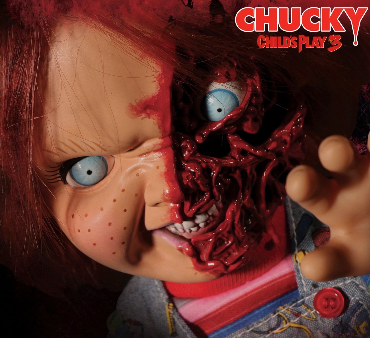 CHUCKY "PIZZA FACE" 15 INCH MDS MEGA SCALE FIGURE WITH SOUND - STAR IMAGES UK EXCLUSIVE