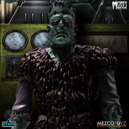 MEZCO‚ UNIVERSAL MONSTERS TOWER OF FEAR 5 POINTS 5 FIGURES DELUXE BOXED SET