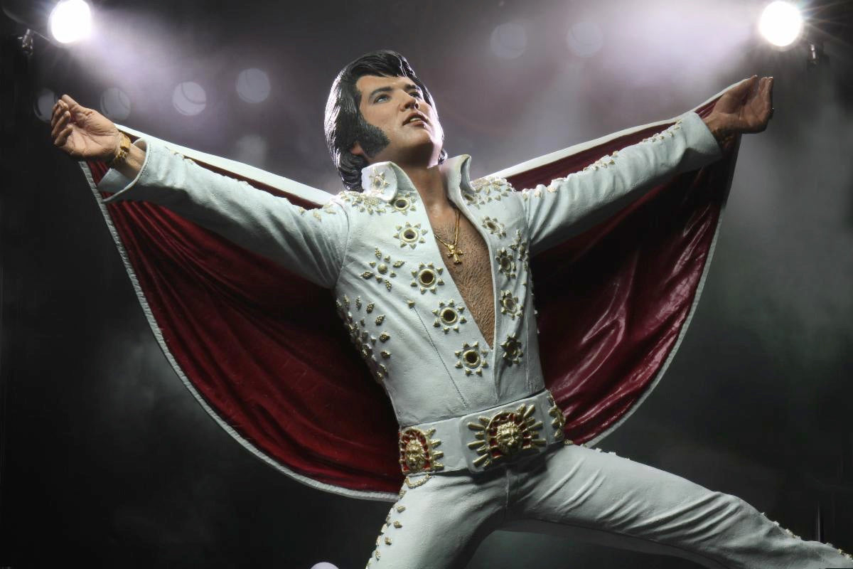 7" Scale Action Figure Elvis Live 1972 Elvis