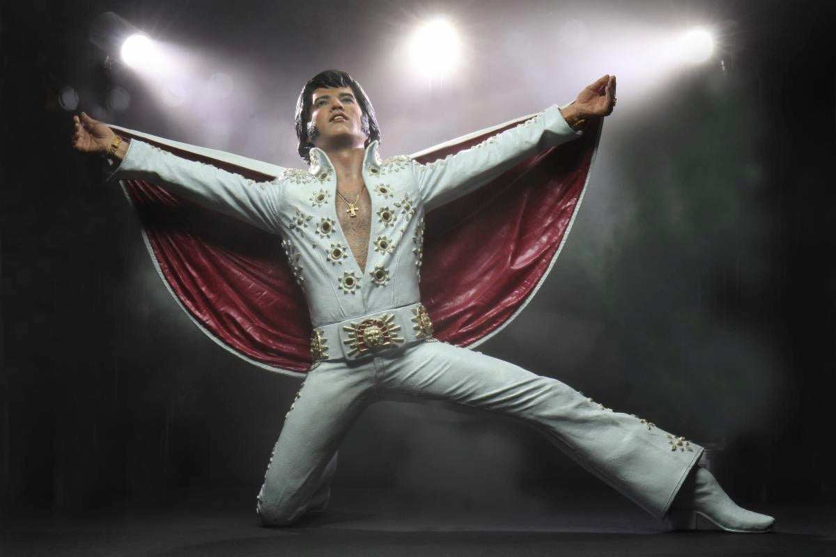 7" Scale Action Figure Elvis Live 1972 Elvis