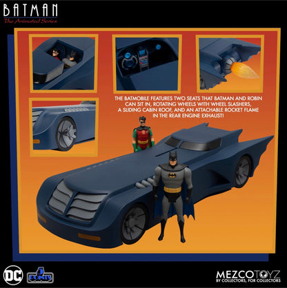 BATMAN ANIMATED SERIES 5 POINTS BATMOBILE SERIES 1