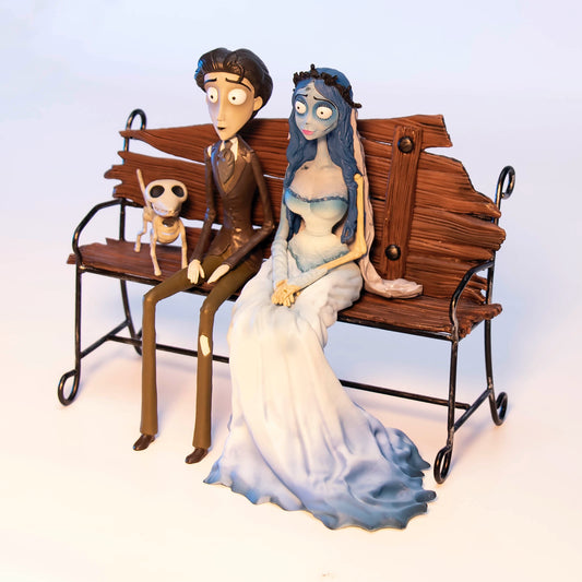 CORPSE BRIDE VICTOR AND EMILY 25TH ANNIVERSARY 1/10 SCALE FIGURE SET