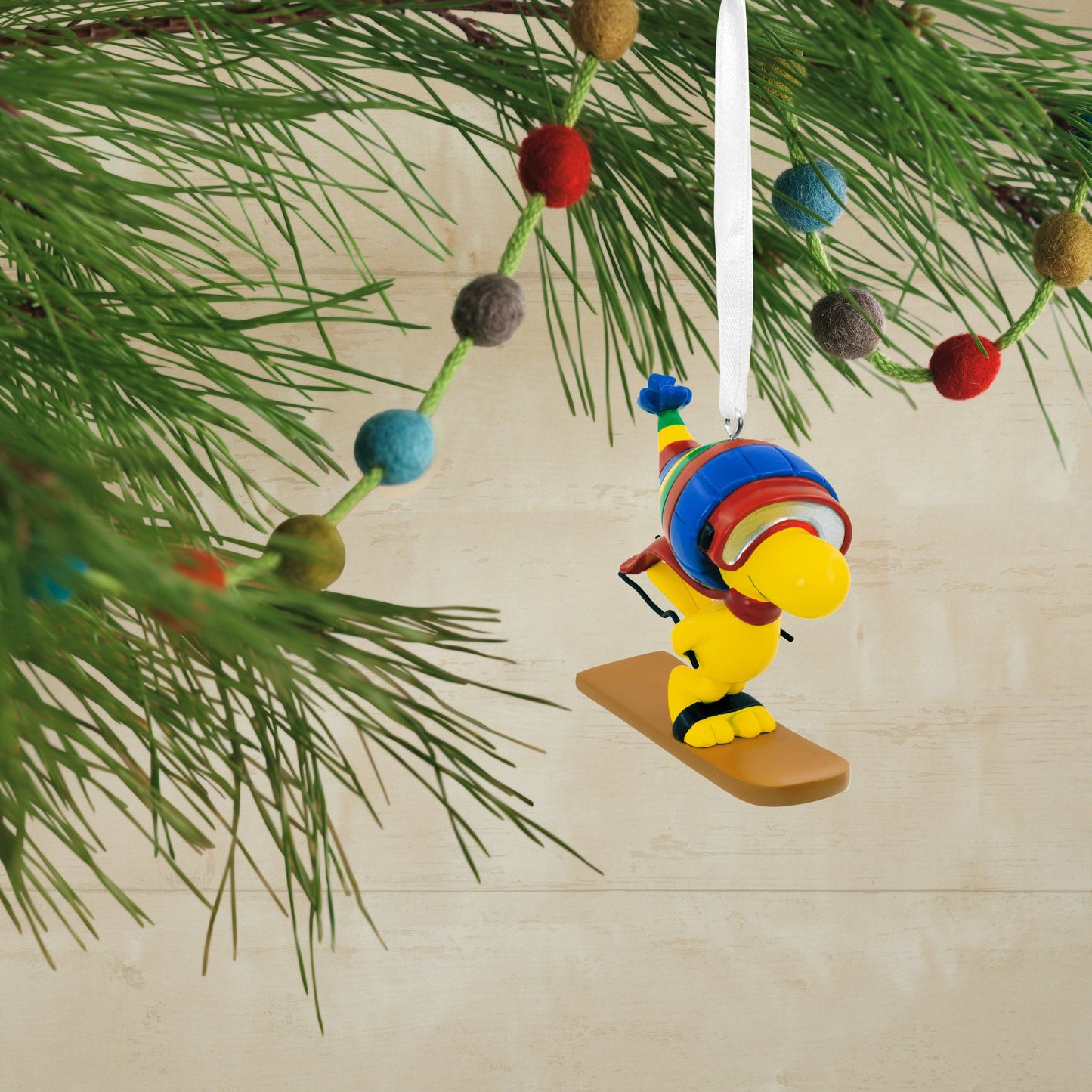 Collectable Peanuts™ - Woodstock On Skis Ornament