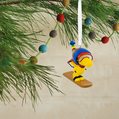Collectable Peanuts™ - Woodstock On Skis Ornament