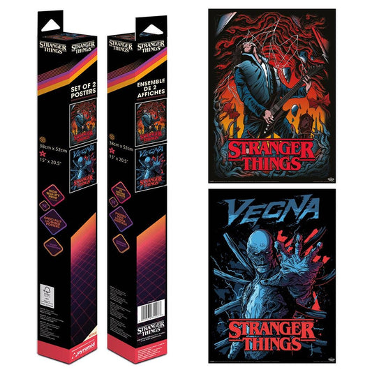 Stranger Things Poster Set