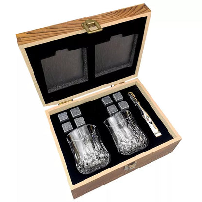 Bar Originale Whisky Glasses and Stones Set