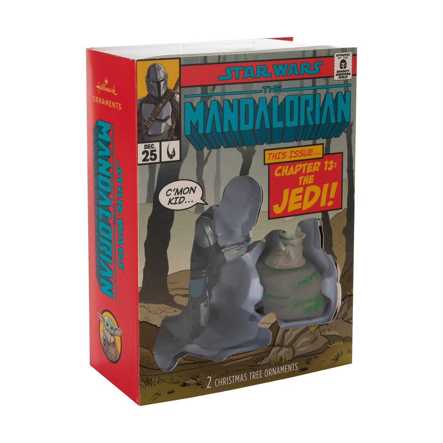SM Star Wars™ Ornaments Set Of 2 The Mandalorian™ & Grogu™