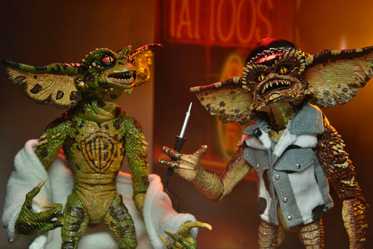 GREMLINS TATTOO 2-PACK 7 INCH SCALE ACTION FIGURES GREMLINS 2 NEW BATCH
