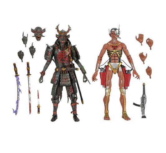 IRON MAIDEN FUTURE PAST WORLD TOUR ULTIMATE 7 INCH SCALE ACTION FIGURE 2-PACK (EDDIE)