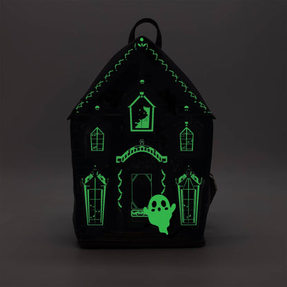 Halloween GLOW-IN-THE-DARK Haunted House Backpack 👻