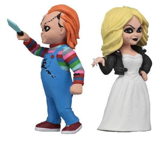 CHUCKY BRIDE OF CHUCKY TOONY TERRORS 6 INCH ACTION FIGURE 2-PACK CHUCKY AND TIFFANY