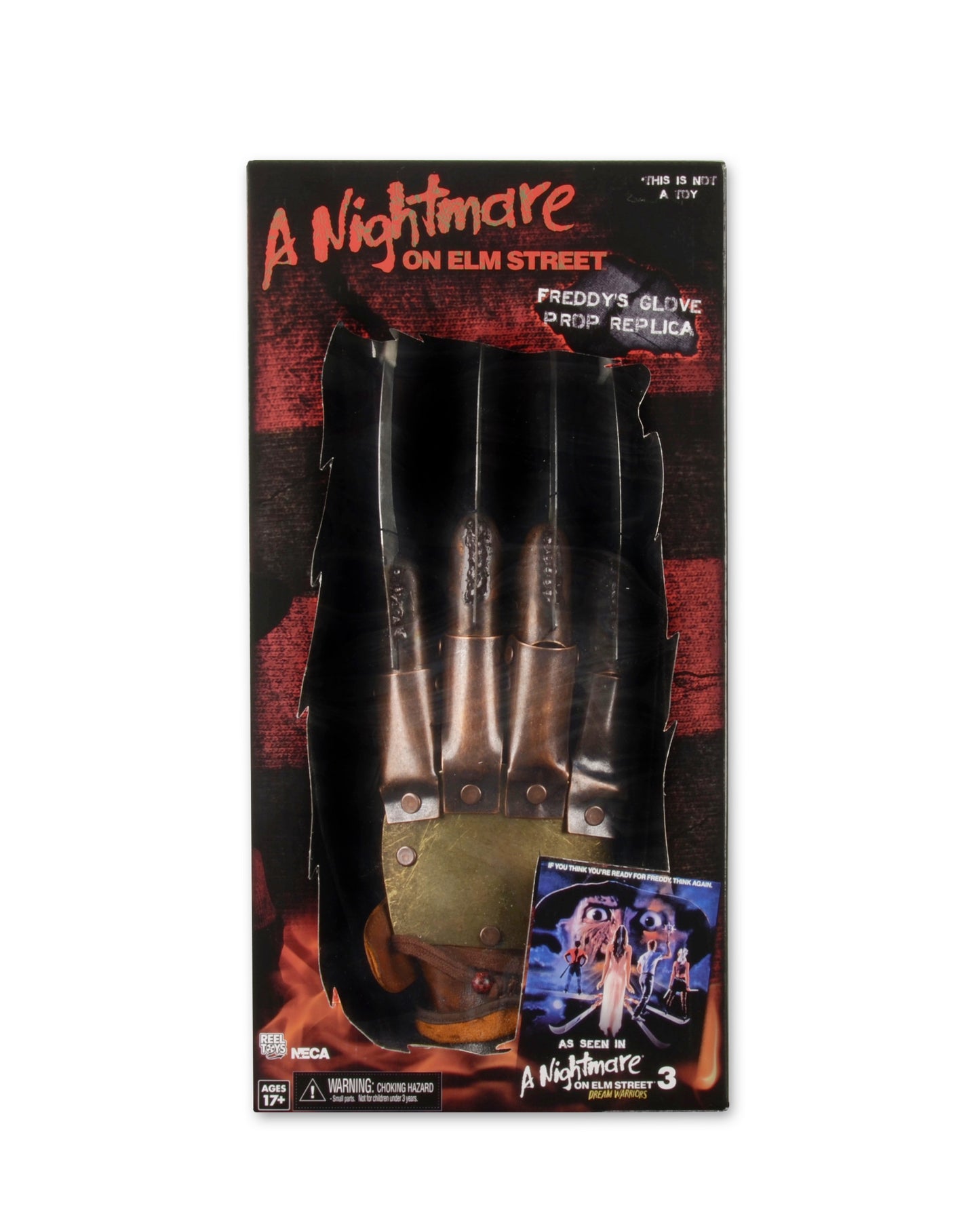 NIGHTMARE ON ELM STREET FREDDY PART 3 GLOVE REPLICA DREAM WARRIORS MOVIE