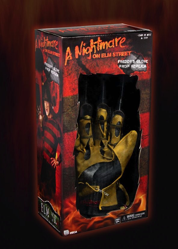 NIGHTMARE ON ELM STREET FREDDY PART 1 GLOVE REPLICA 1984 MOVIE
