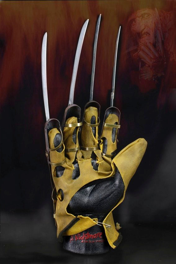 NIGHTMARE ON ELM STREET FREDDY PART 1 GLOVE REPLICA 1984 MOVIE