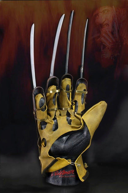 NIGHTMARE ON ELM STREET FREDDY PART 1 GLOVE REPLICA 1984 MOVIE