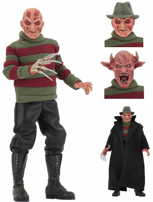 NIGHTMARE ON ELM STREET NEW NIGHTMARE FREDDY 8 INCH CLOTHED ACTION FIGURE