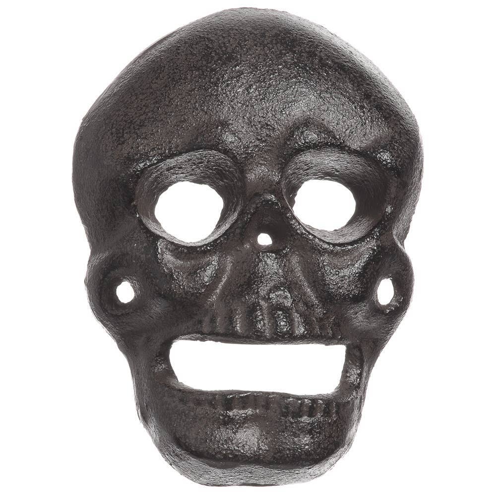 Wall Mounted Skull Head Bottle Opener - Ideal for Halloween