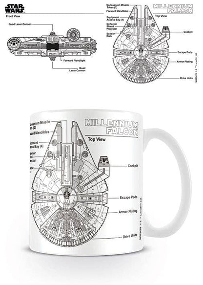 Star Wars (Millennium Falcon Sketch)
