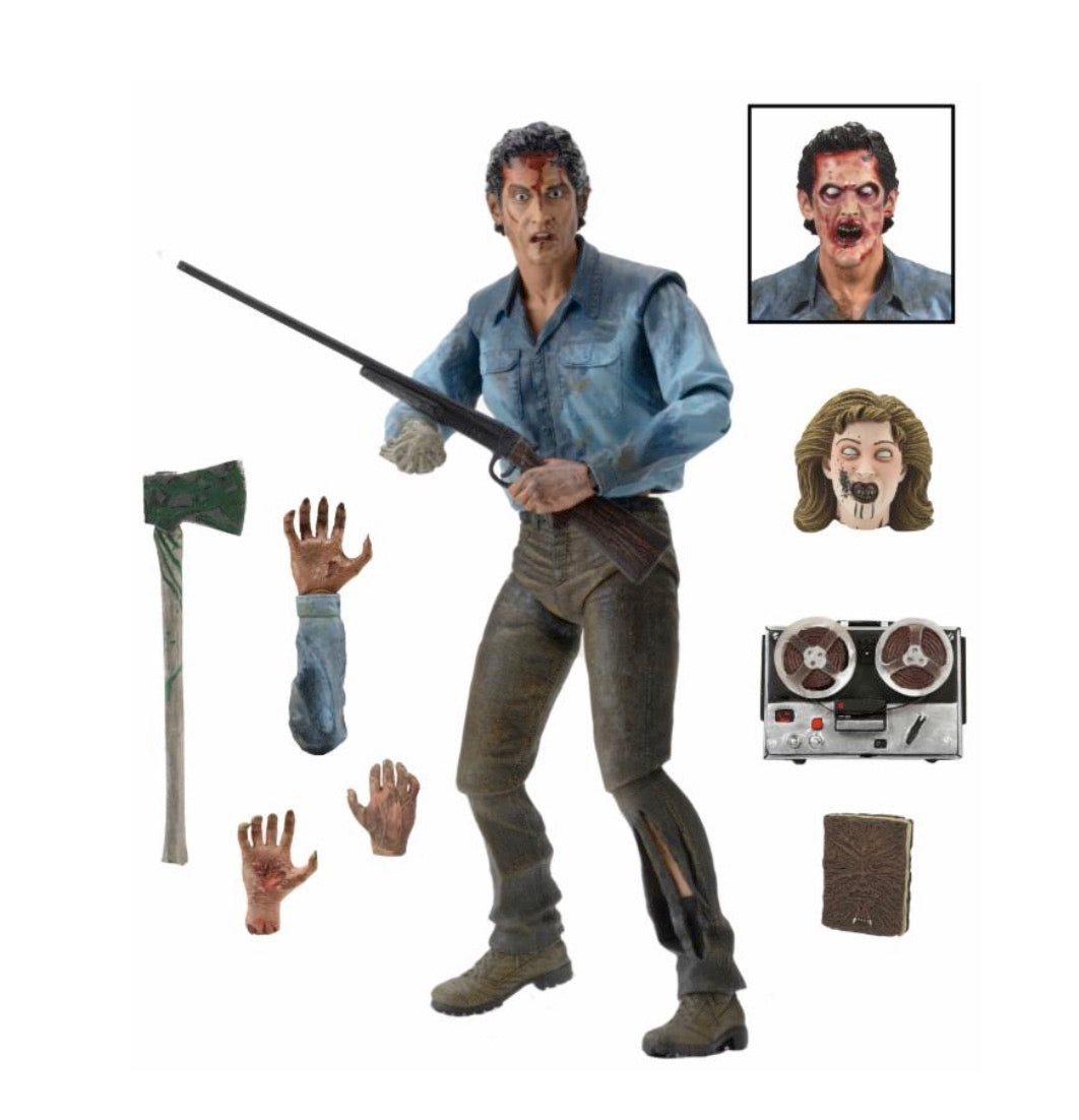 EVIL DEAD 2 ASH ULTIMATE 7 INCH SCALE ACTION FIGURE