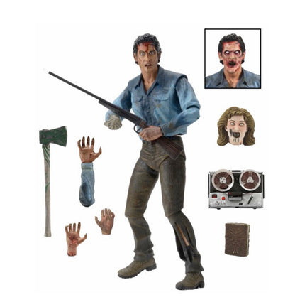 EVIL DEAD 2 ASH ULTIMATE 7 INCH SCALE ACTION FIGURE
