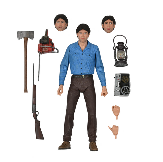 EVIL DEAD 40TH ANNIVERSARY ASH ULTIMATE 7 INCH SCALE ACTION FIGURE